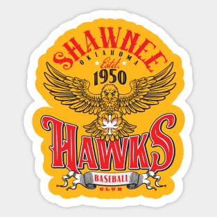 Shawnee Hawks Sticker